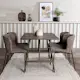 Spisegruppe Venture Home Kaseidon med 4 stk Modesto Stoler