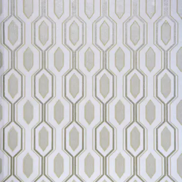 Tapet Mimou Marais White/White