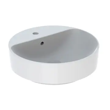 Tvättställ Geberit Variform 450 mm Lay-on Runt Kanthylla