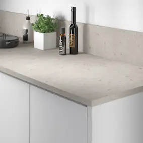 Benkeplate Fibo Laminat 619 Terrazzo Warm