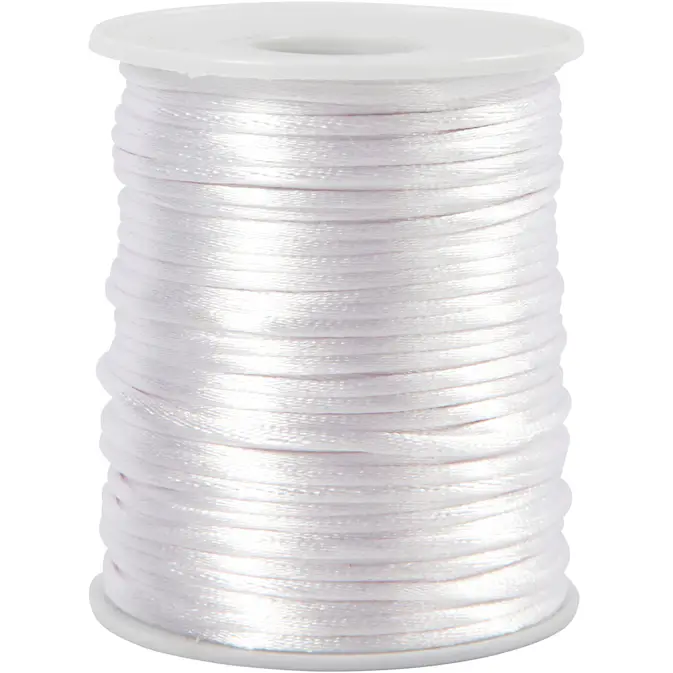 Satengsnor Creativ Company Tykkelse 2 mm 50 m/1 Rl