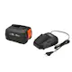 Batteri og Hurtiglader Gardena P4A PBA 18V/72 + AL 1830 4,0Ah Startkit