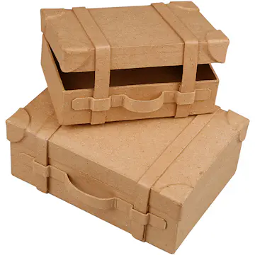 Minikoffert Creativ Company 5x7,5x14 cm 2 Stk/1 Sett