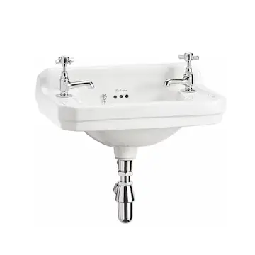 Tvättställ Burlington Edwardian 510 mm 2 Blandarhål