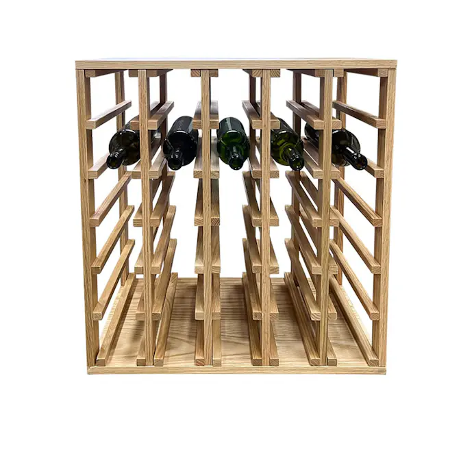 Vinstativ mQuvée Eik 30 Flasker 60x60x30 cm