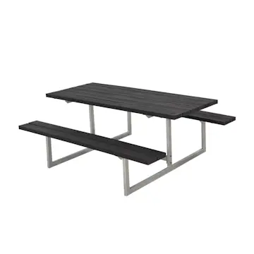 Benkbord PLUS Basic Plast Svart
