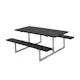 Benkbord PLUS Basic Plast Svart