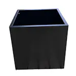 Blomsterkasse Recal Svart 57x57x55