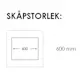 Oppvaskbenk Nordic Tech Nordic Opal 12 Vendbar