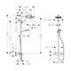 Takduschset Hansgrohe Crometta 100 160 Showerpipe 1jet