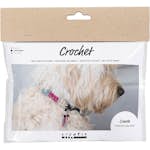 Hobbysett Creativ Company Mini DIY Kit Hekling Hundehalsbånd