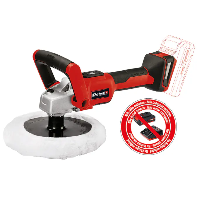 Poler- Einhell och slipmaskin CE-CP 18/180 Li E-Solo