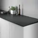 Benkeplate Fibo Laminat 1049 Lava Black