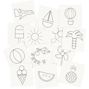 Minnekort Spill Motiv Creativ Company Memory Hvit 7x7 cm 400 g 1 Sett