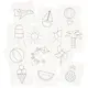 Minnekort Spill Motiv Creativ Company Memory Hvit 7x7 cm 400 g 1 Sett
