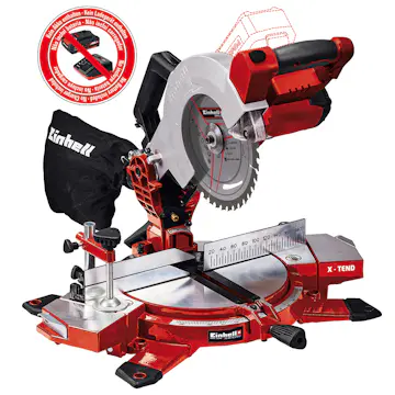 Kapp- og Gjærsag Einhell TE-MS 18/210 18 V Li-Solo
