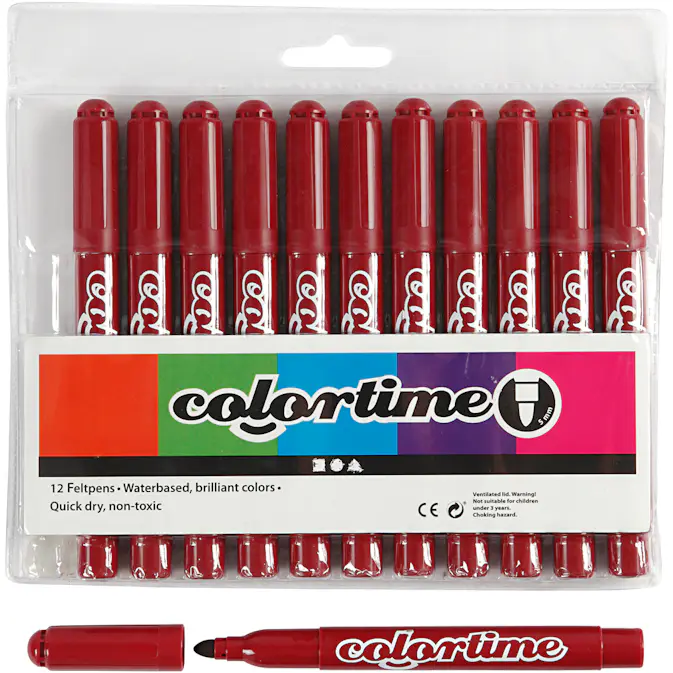Tusjpenner Creativ Company Colortime Strek 5 mm 1 Pk