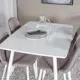 Spisegruppe Venture Home Polar med 4stk Stoler