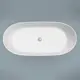 Badkar Bathlife Vila Gjutmarmor 1600 Vit