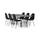 Spisegruppe furniture/fashion Stone med 6 Polar Stoler