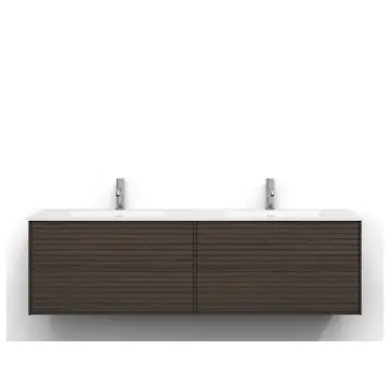 Tvättställsskåp Svedbergs Epos 160x45 med 2+2 Lådor