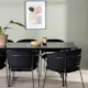 Spisegruppe Venture Home Astrid med 6 Selma Stoler