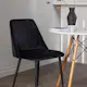 Spisegruppe Venture Home Danburi Ø60 cm med 2 stk Night Stoler