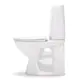 Toalettstol IDO Glow Rimfree 60