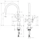 Köksblandare Hansgrohe Talis M54