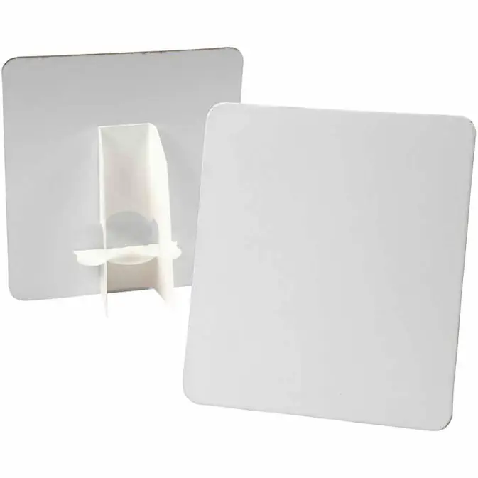 Dekorplate Creativ Company Hvit 7x19 cm 5 stk/1 Pk