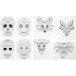 Krympeplast Creativ Company med Motiv Matt Transparent 36 ark/1 Pk