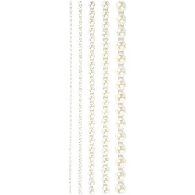 Halvperler Creativ Company Str 2-8 mm 140 St/1 Pk