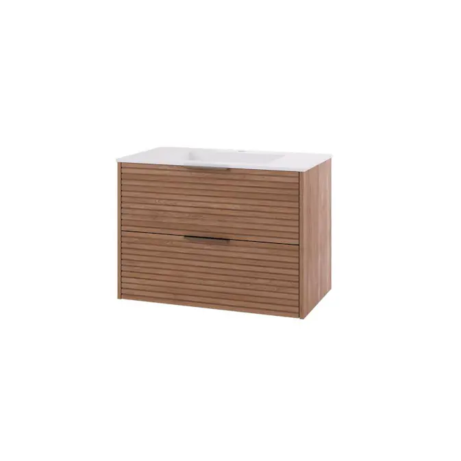 Servantskap Linn Bad Silje 80 cm 2 Skuffer