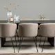 Spisegruppe Venture Home Vail med 6 Berit Stoler