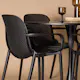Spisegruppe Venture Home Glade Ø 100 cm med 4 Baltimore Stoler