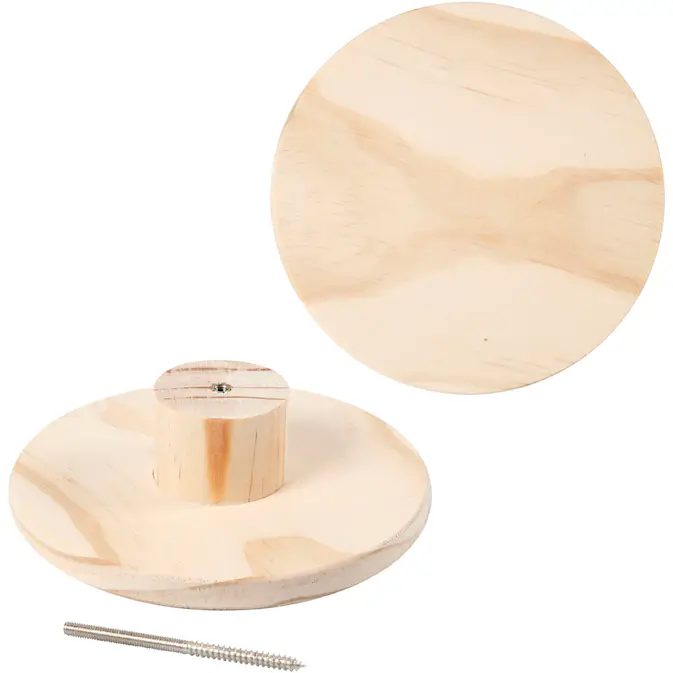 Treknagg Creativ Company Rund Dybde 4,5 cm 1 stk