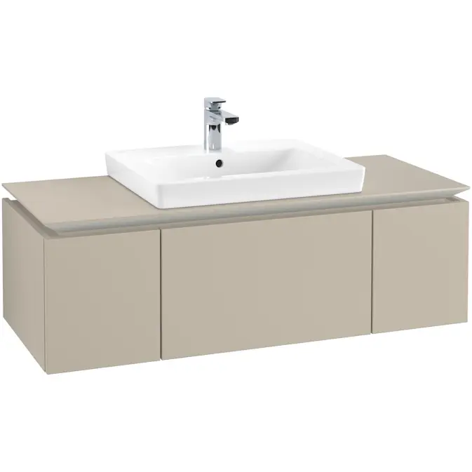 Tvättställsskåp Villeroy & Boch Legato Kompakt med 3 Lådor för Tvättställ