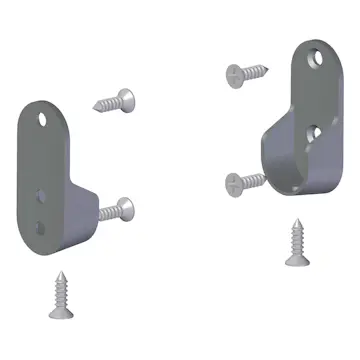 Feste for Garderobestang Lundbergs Vegg Wide 2-Pk