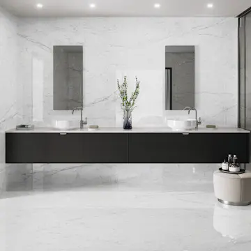 Fliser Lhådös Carrara Marmor Blank 60x120 cm