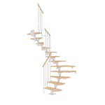 Plassbesparende Trapp Dolle Cork Bøk 1/2-Sving Classic III