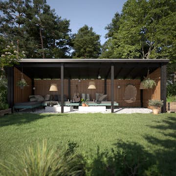 Bod PLUS Nordic Multi Hagehus 14 m²