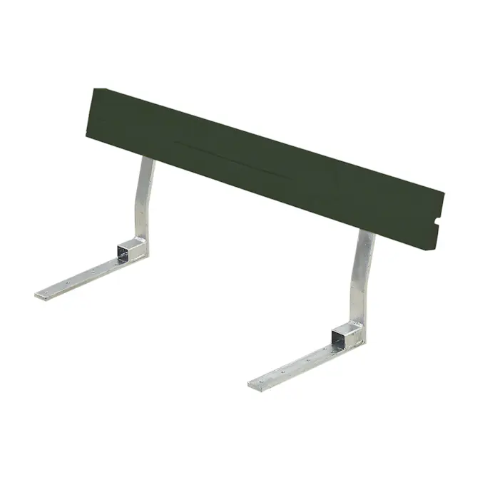 Ryggstøtte PLUS til Piknikbord og Cafésett 118 cm Grønn