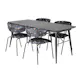 Spisegruppe Venture Home Gull med 4 Aris Stoler