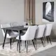 Spisegruppe Venture Home Dipp med 6 Plaza Stoler
