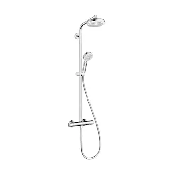 Takduschset Hansgrohe Crometta 100 160 Showerpipe 1jet