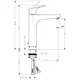 Servantbatteri Hansgrohe Focus 190 Høy