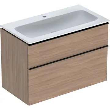 Tvättställsskåp Geberit iCon med Tvättställ