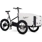 Elsykkel Lyfco Cargobike med Åpningsbar kasse - 17,5 Ah