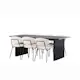 Spisegruppe Venture Home Vail med 6 Chico Stoler
