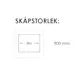 Kjøkkenvask Nordic Tech Zirkon 80 K